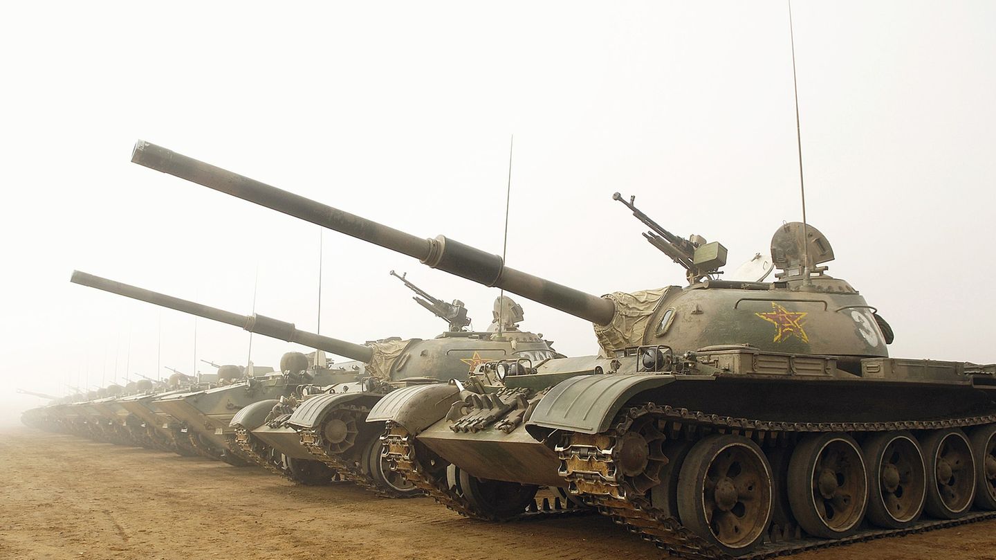 Der Großteil der chinesischen Panzer ist veraltet.