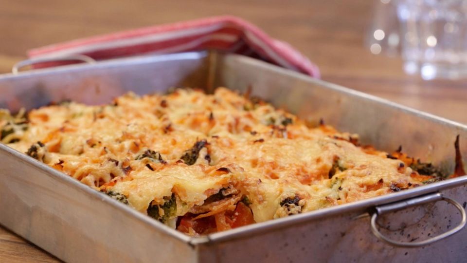 Auflauf überbacken mit Käse Auflauf überbacken mit Käse