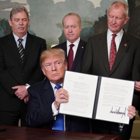 Donald Trump, Präsident der USA