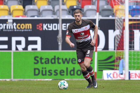 Lasse Sobiech während eines Spiels des FC St. Pauli