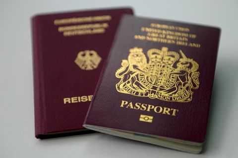 Künftig ohne EU-Verweis: der britische Reisepass