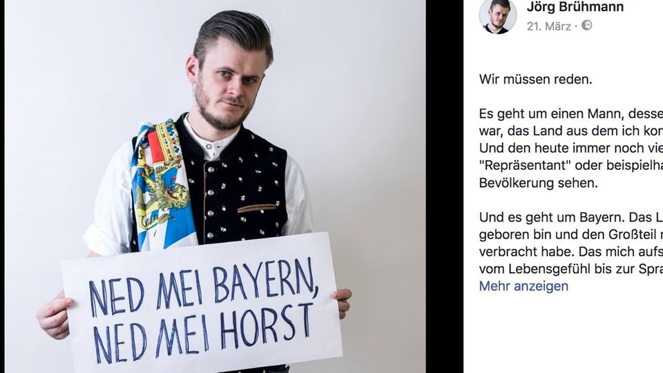 CSU-Vorsitzender: Offener Brief auf Facebook: "Sie, Herr Seehofer, sind nicht mein Bayern"