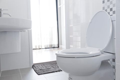 Saubere Toilette