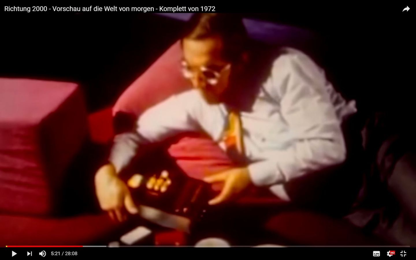 Schaltpult 1972