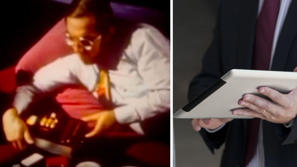 Zukunftsvision: Aus dem "drahtlosen Haushaltsschaltpult" wurde das Tablet