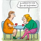 Cartoon-Buch: So macht Älterwerden Spaß