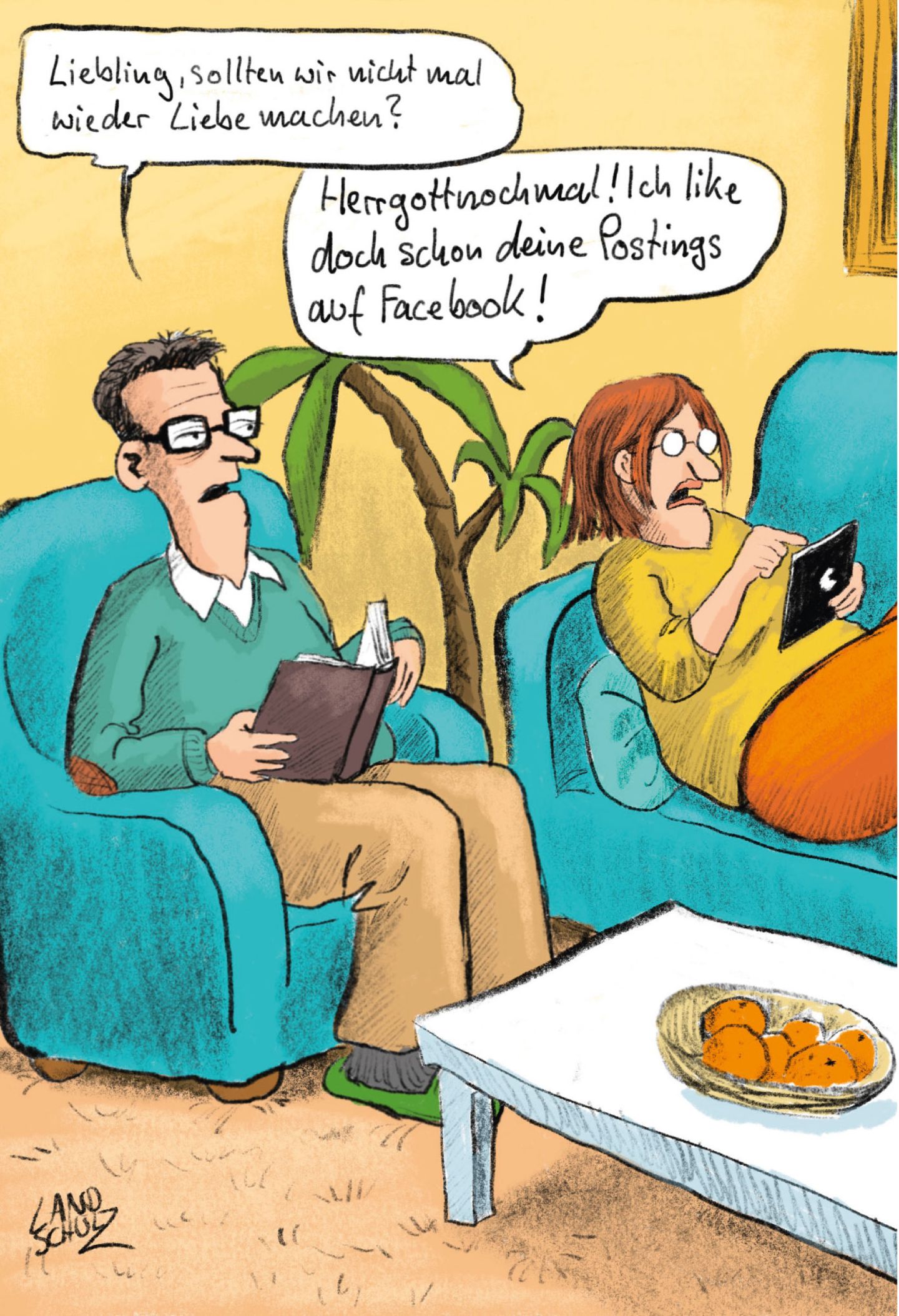 Cartoon-Buch: So macht Älterwerden Spaß