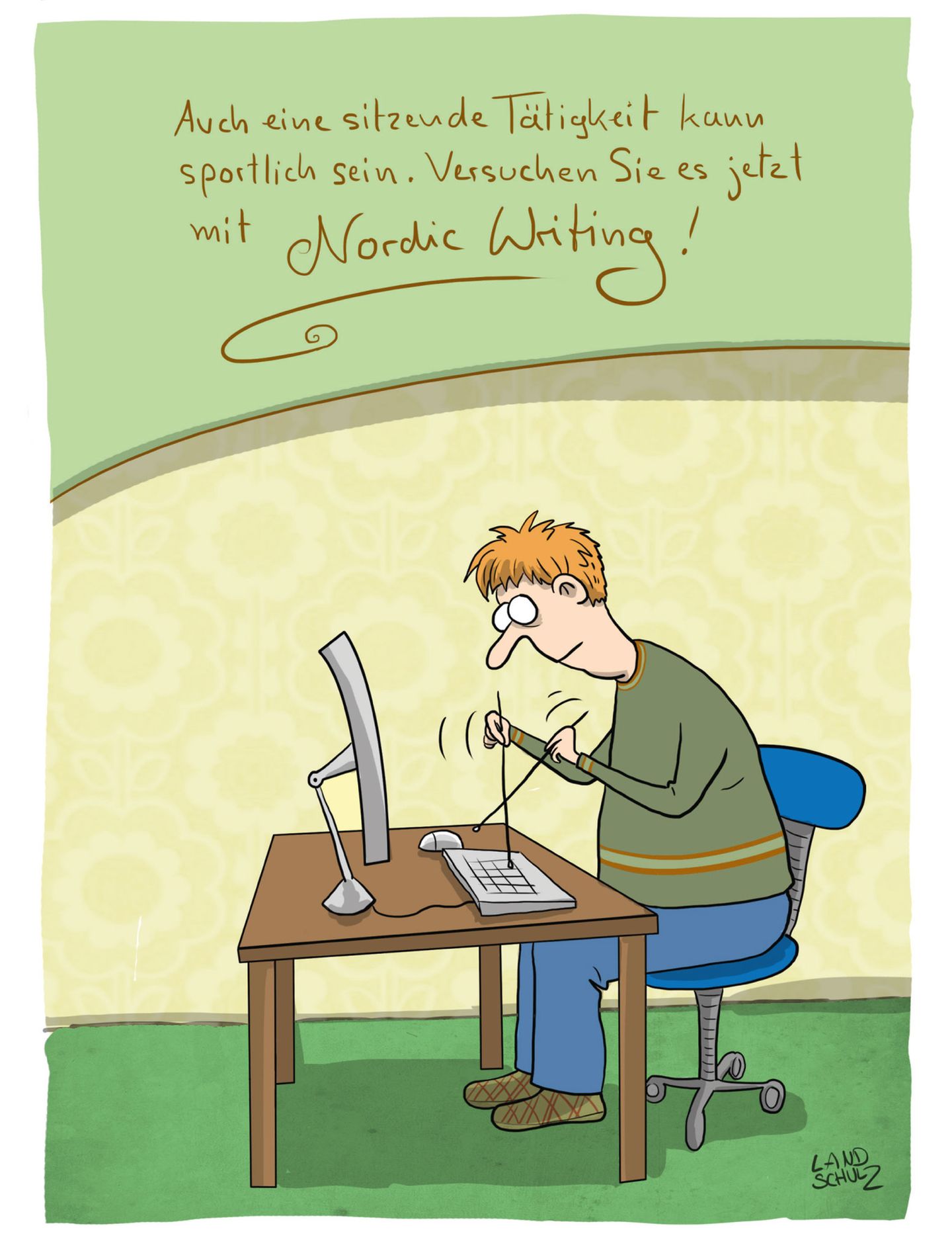 Cartoon-Buch: So macht Älterwerden Spaß