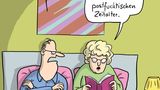 Cartoon-Buch: So macht Älterwerden Spaß