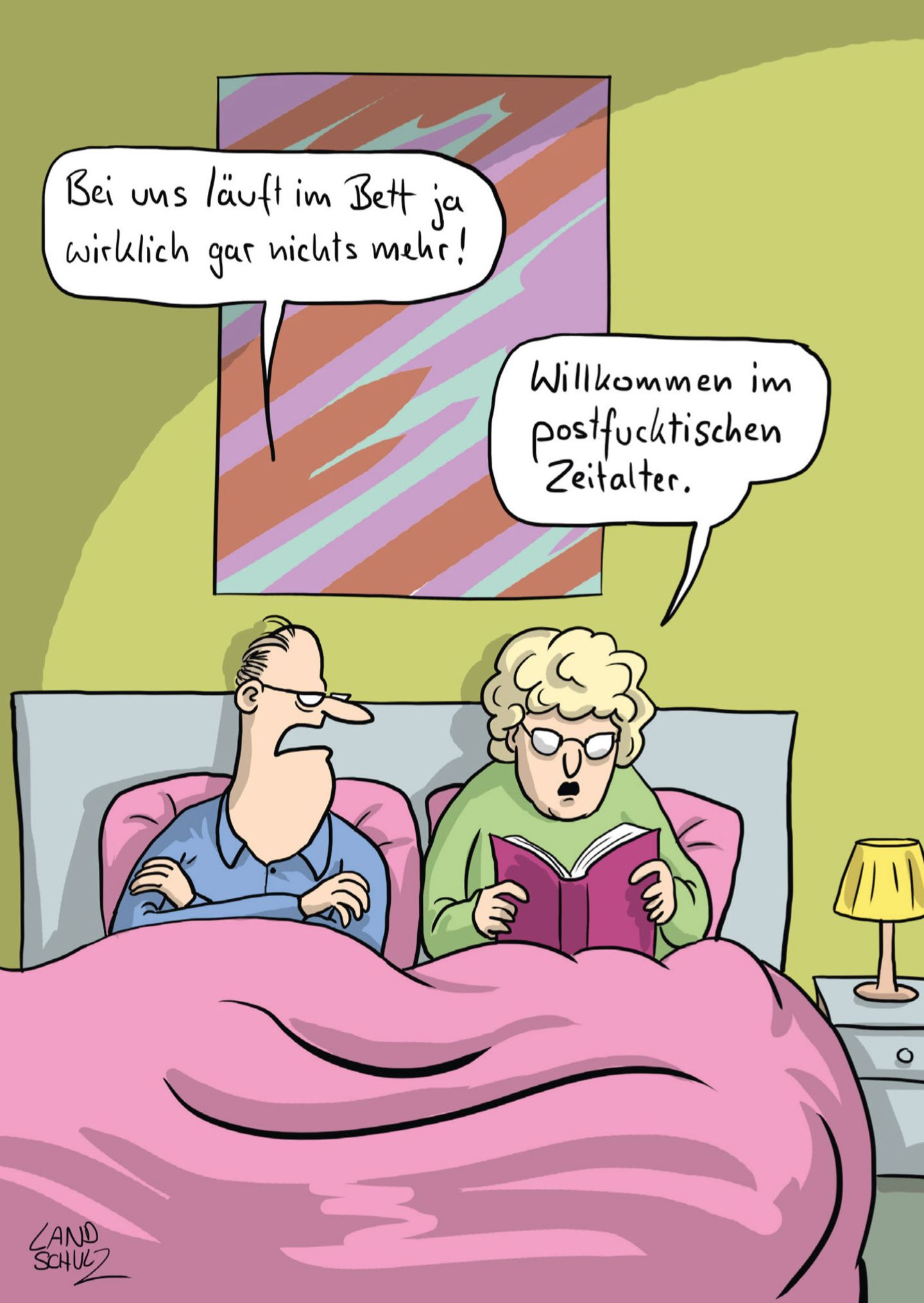 Cartoon-Buch: So macht Älterwerden Spaß