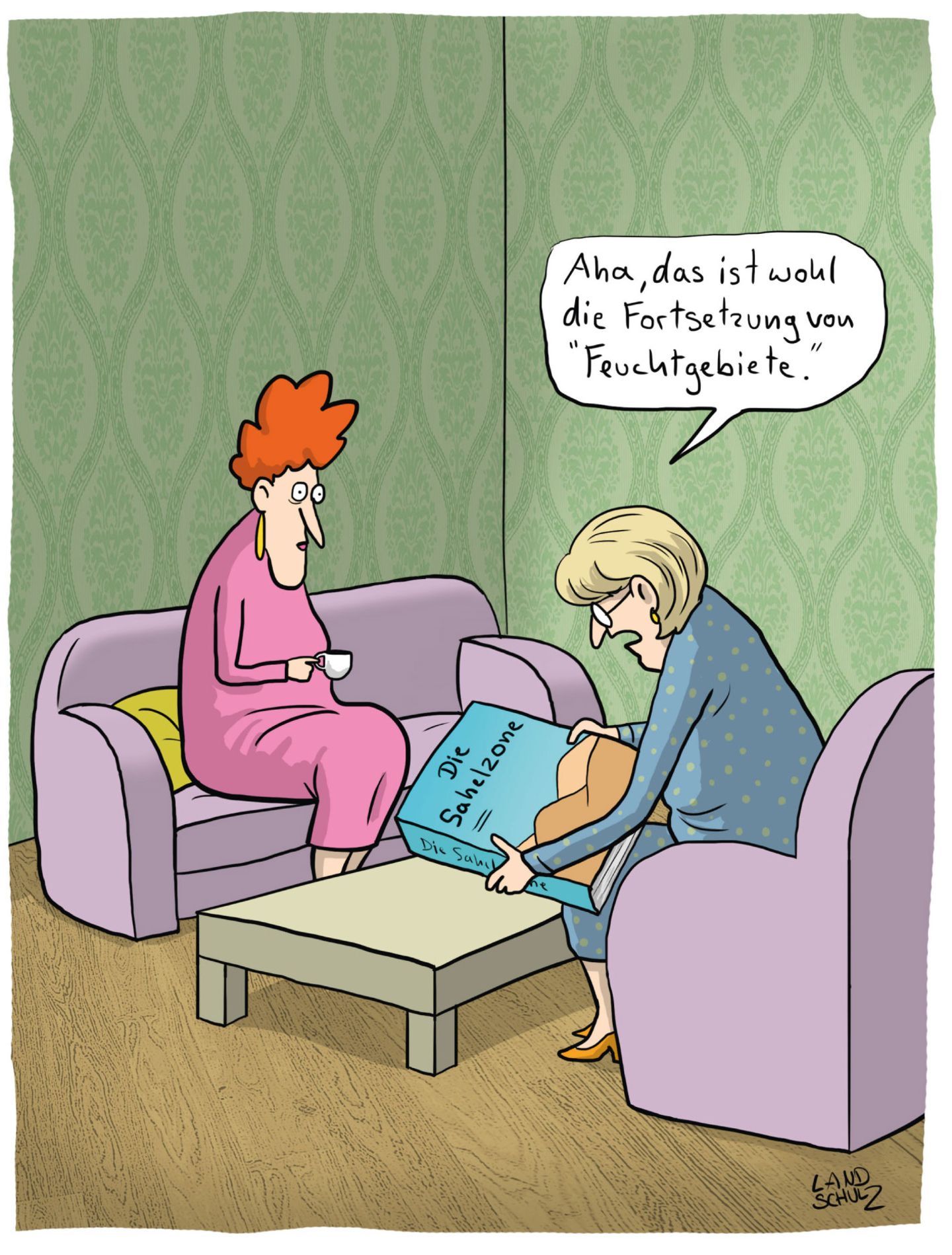 Cartoon-Buch: So macht Älterwerden Spaß