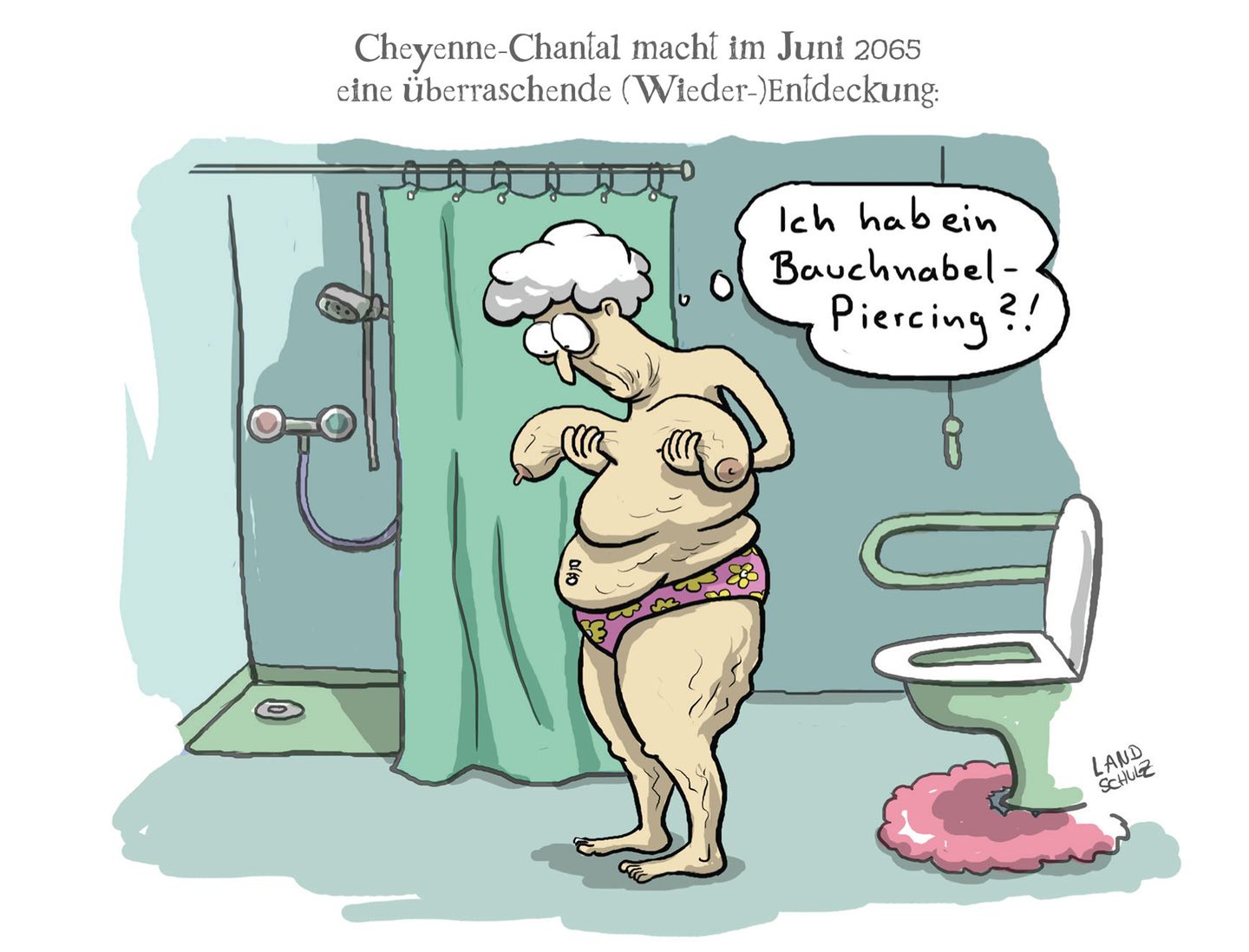 Cartoon-Buch: So macht Älterwerden Spaß