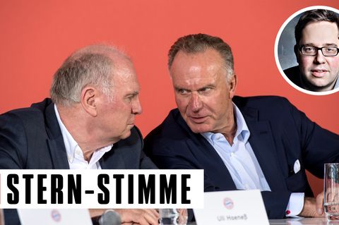 Uli Hoeneß und Karl-Heinz Rummenigge: Das Theater um Thomas Tuchel sagt viel aus über die unklare Zuteilung im Verein