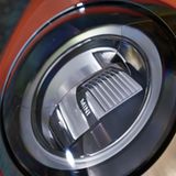 Das ringförmige Tagfahrlicht dient beim Mini auch als Richtungsanzeiger