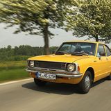 Der Toyota Corolla E20 (zweite Generation) war 1971 der erste Toyota in Deutschland