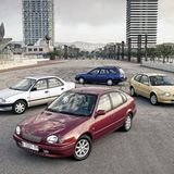 Vom Toyota Corolla gab es viele unterschiedliche Karosserieformen