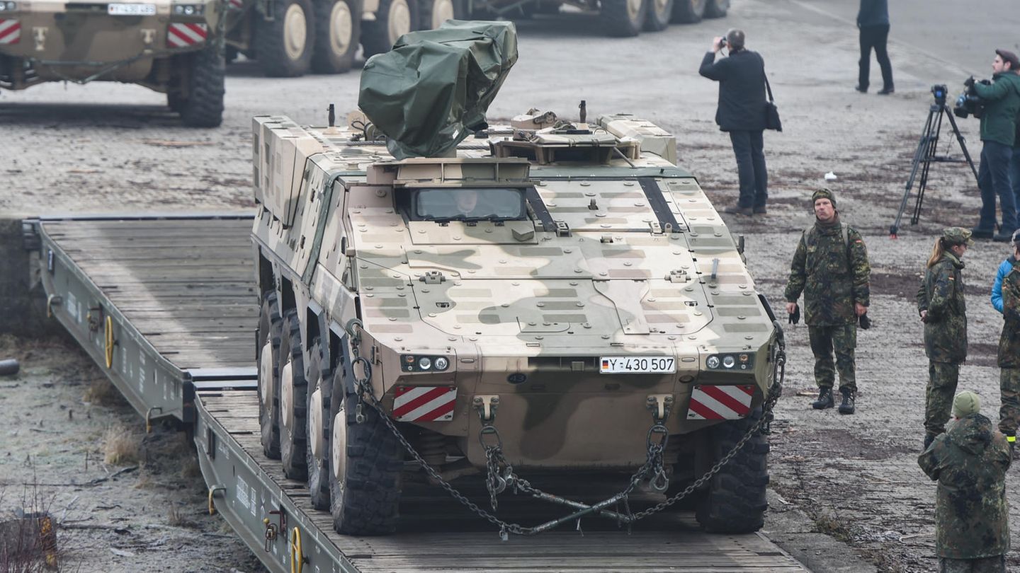 Rheinmetall-Panzer vom Typ Boxer