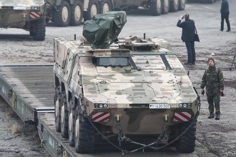 Rheinmetall-Panzer vom Typ Boxer