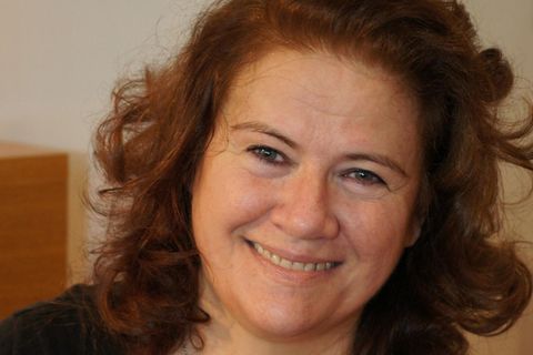 Jutta Ditfurth bei einer Buchvorstellung, 2013