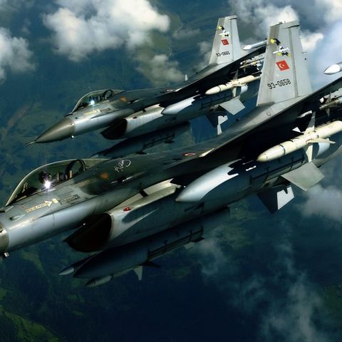 F-16-Maschinen der türkischen Luftwaffe