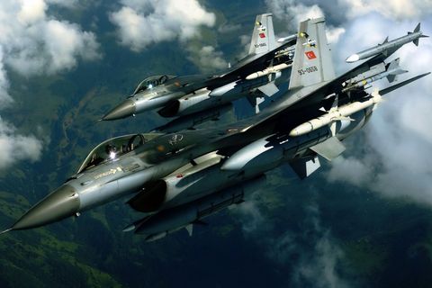 F-16-Maschinen der türkischen Luftwaffe