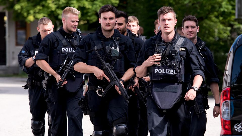 Polizisten in Bayern