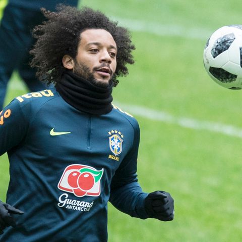 Marcelo und Brasilien dürften bei der WM in Russland kein tragisches Ende wie 2014 beim 1:7 gegen Deutschland erleben