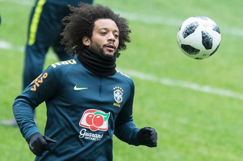 Marcelo und Brasilien dürften bei der WM in Russland kein tragisches Ende wie 2014 beim 1:7 gegen Deutschland erleben