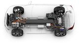 VW Atlas Cross Sport - die Hinterachse wird nur elektrisch angetrieben