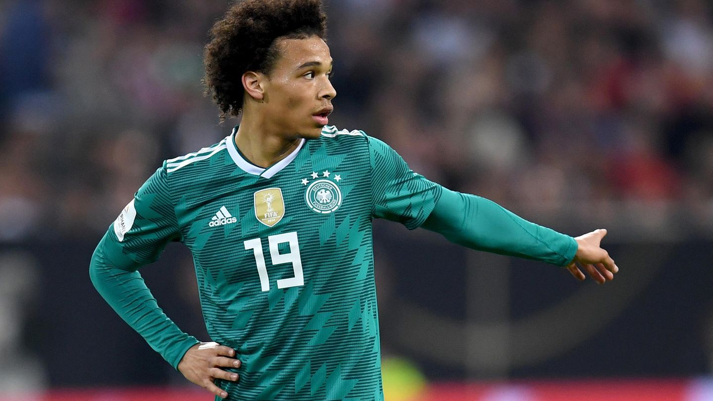Bei Manchester City unter Pep Guardiola in Topform - bei der Nationalmannschaft fehlte noch der Anschluss: Leroy Sané