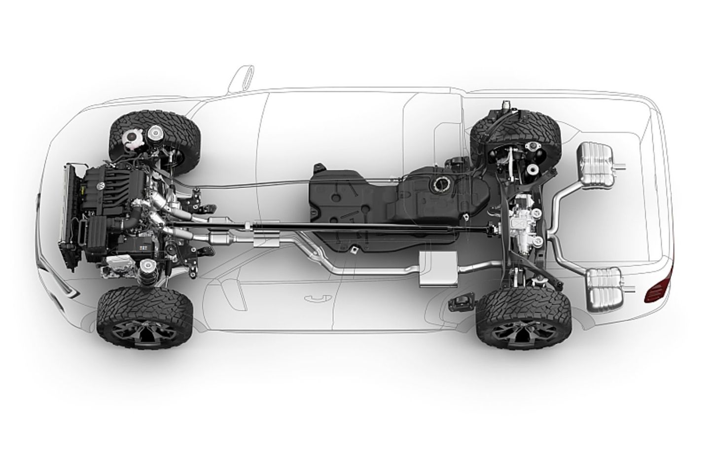 VW Atlas Tanoak - mit einem 280 PS starken V6