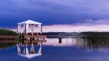 Immer wieder war Semsch überrascht, wie landschaftlich wunderschön die Heimat doch sein kann. So wie hier, am Oberrucker See in der Uckermarck in Brandenburg.