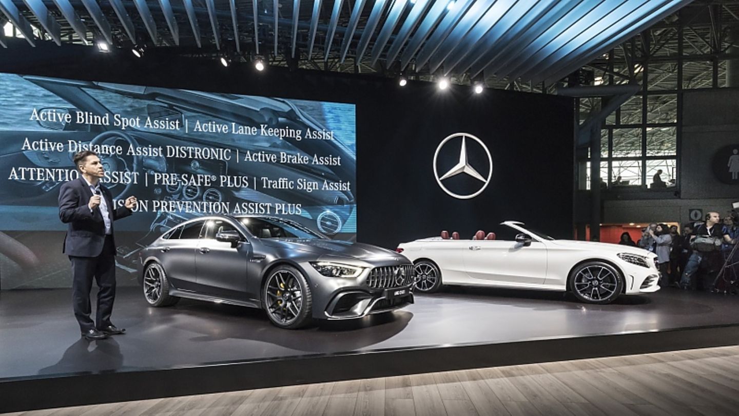 Mercedes auf der NYIAS
