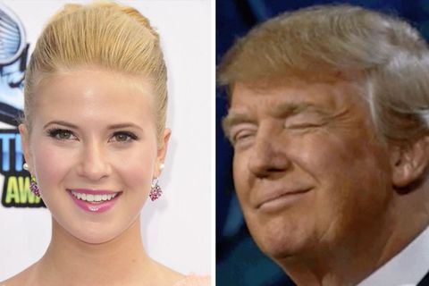 Die 22-jährige Schauspielerin Caroline Sunshine ist seit Ende März Presseassistentin in Donald Trumps Team.