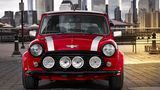 Der umgebaute Classic Mini stammt aus dem Jahr 1998