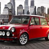 Ein Zahnriemen verbindet den Elektromotor mit dem Getriebe