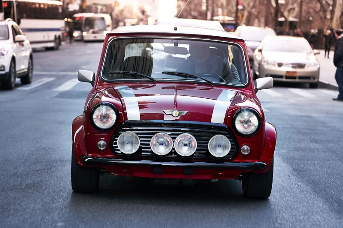 Auch im Classic Mini Electric gibt es das berühmte GoKart-Feeling