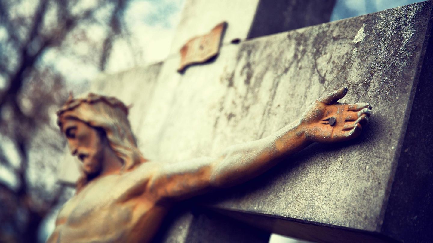 Jesus Christus am Kreuz Karfreitag