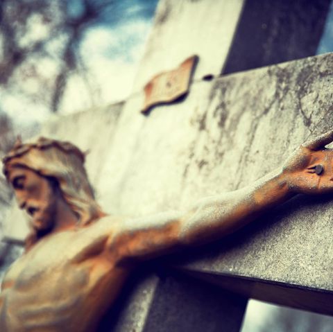 Jesus Christus am Kreuz Karfreitag