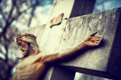 Jesus Christus am Kreuz Karfreitag
