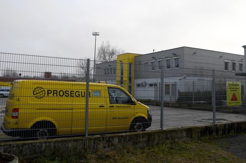 Geldtransporter der Firma Prosegur