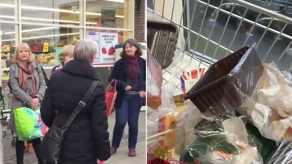 Gegen Verpackungen: Diese Menschen haben genug vom Plastikmüll - und kontern mit genialer Protestaktion Gegen Verpackungen: Diese Menschen haben genug vom Plastikmüll - und kontern mit genialer Protestaktion