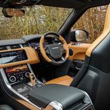 Edeles Ambiente im Range Rover Sport SVR