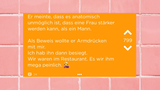 Ein Screenshot eines Jodels