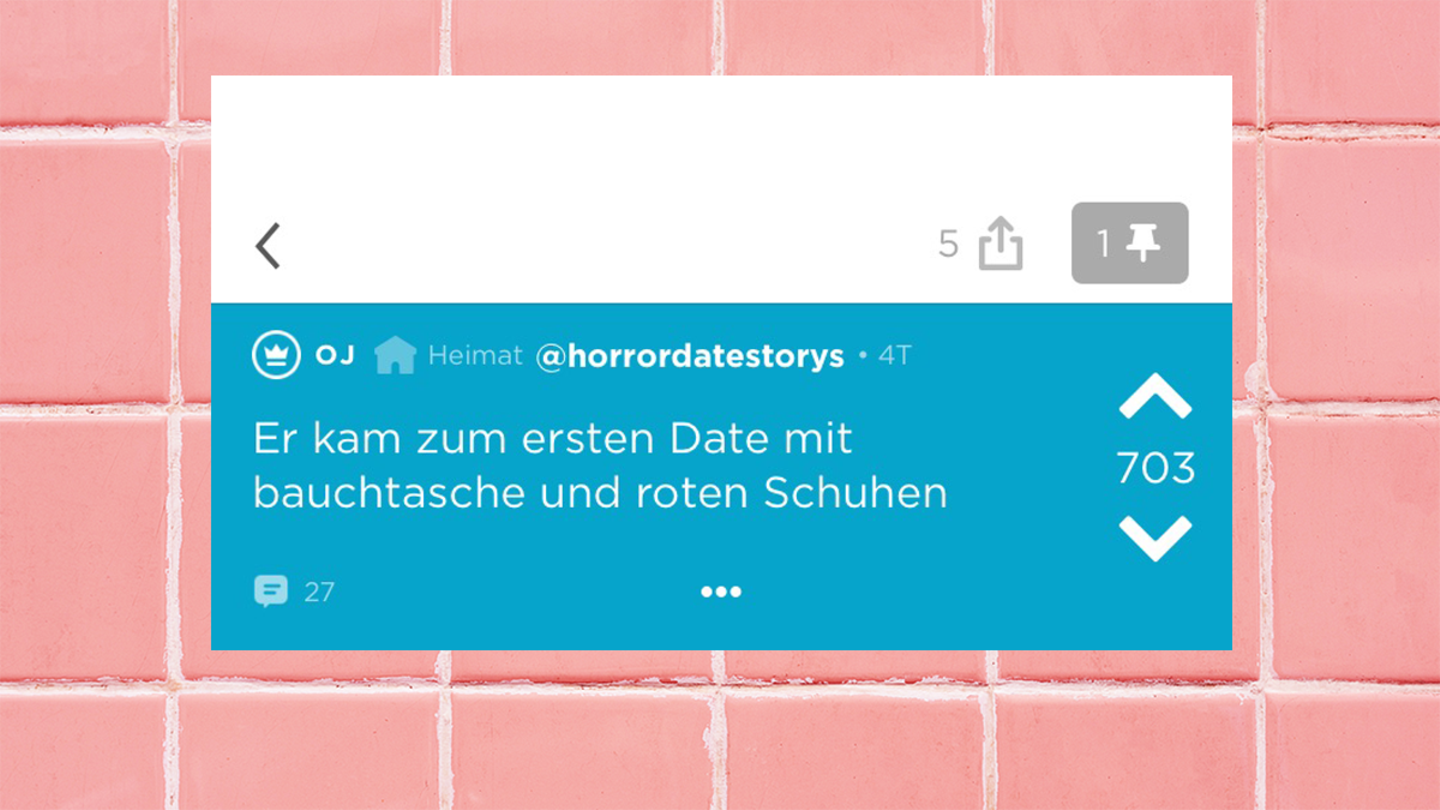Ein Screenshot eines Jodels