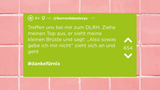 Ein Screenshot eines Jodels