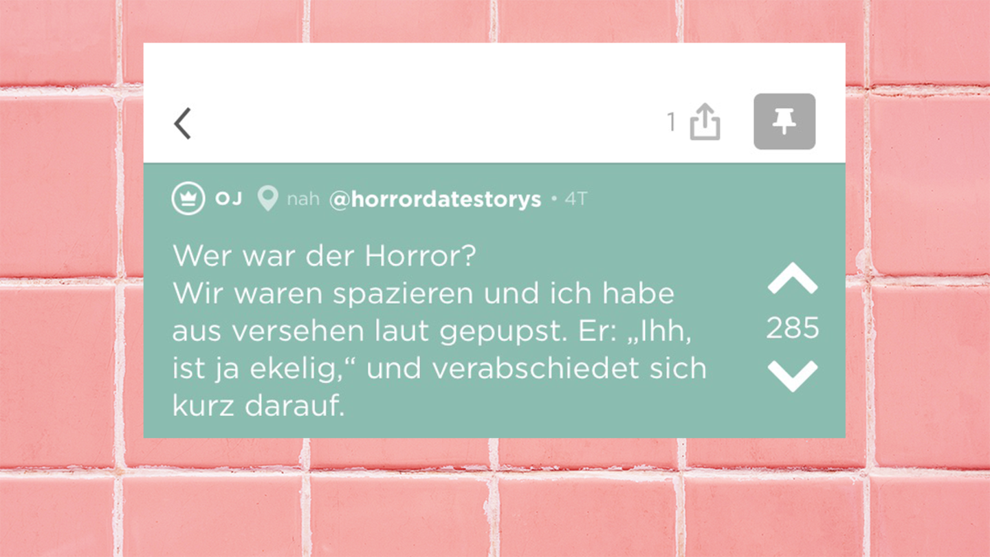 Ein Screenshot eines Jodels
