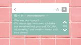 Ein Screenshot eines Jodels