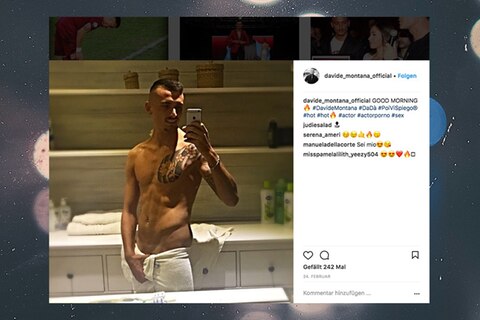 Der ehemaliger Fußballer Davide Iovinella