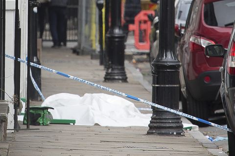 Ein Tatort im Londoner Stadtviertel Greenwich: Ein 31-Jähriger wurde hier Mitte Juli vergangenen Jahres erstochen